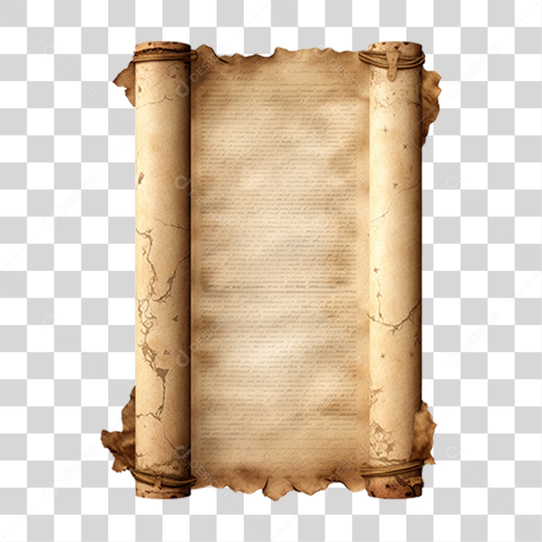 Papel Medieval PNG Transparente