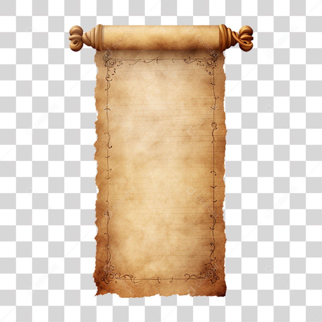 Papel Medieval PNG Transparente
