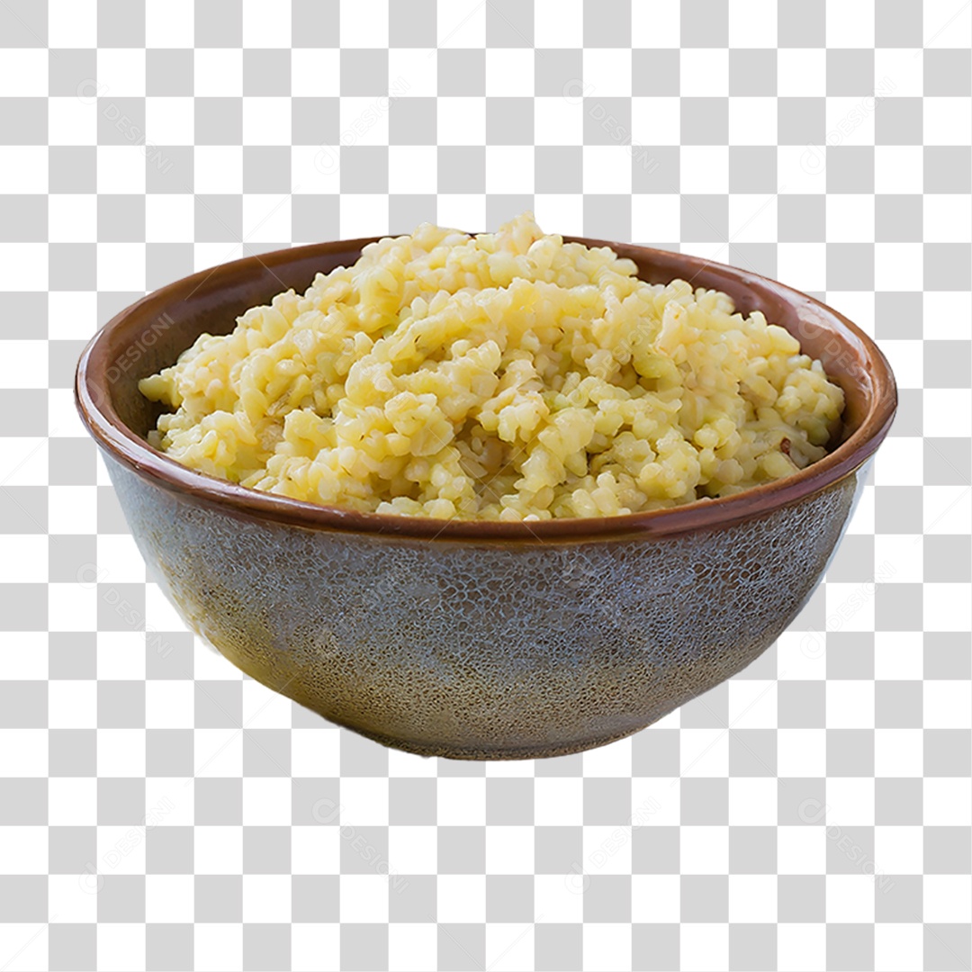 Bulgur Trigo Preparo Porções PNG Transparente