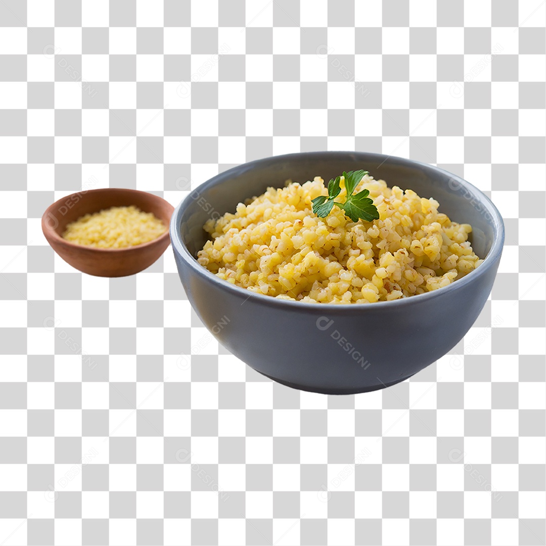 Bulgur Trigo Preparo Porções PNG Transparente