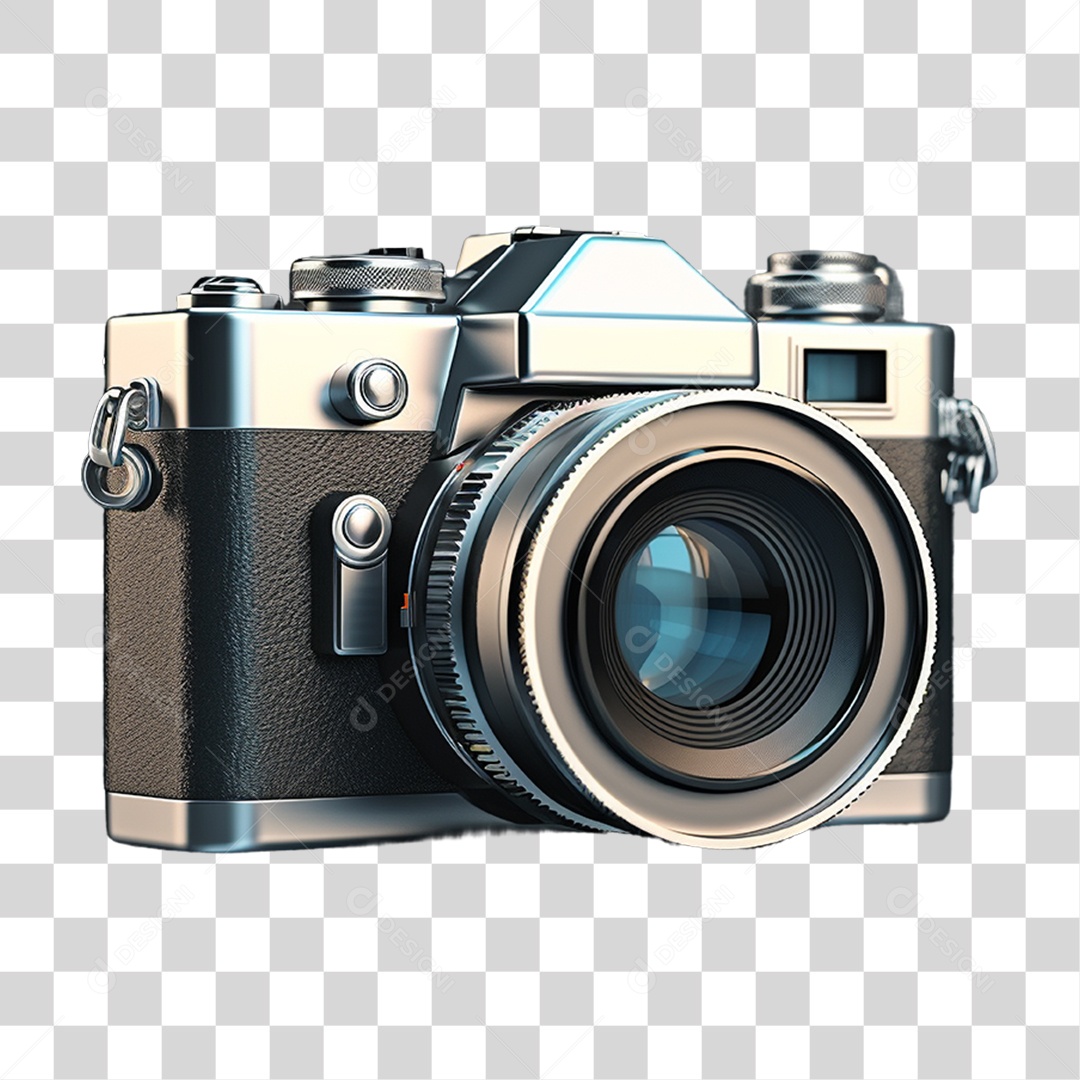 Câmera Fotográfica PNG Transparente