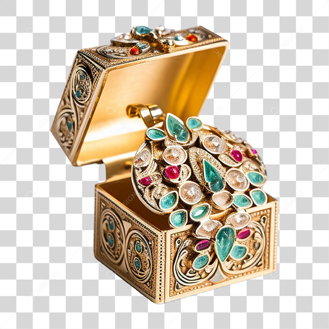 Caixa de Joias PNG Transparente