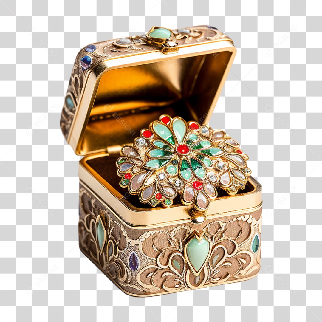 Caixa de Joias PNG Transparente