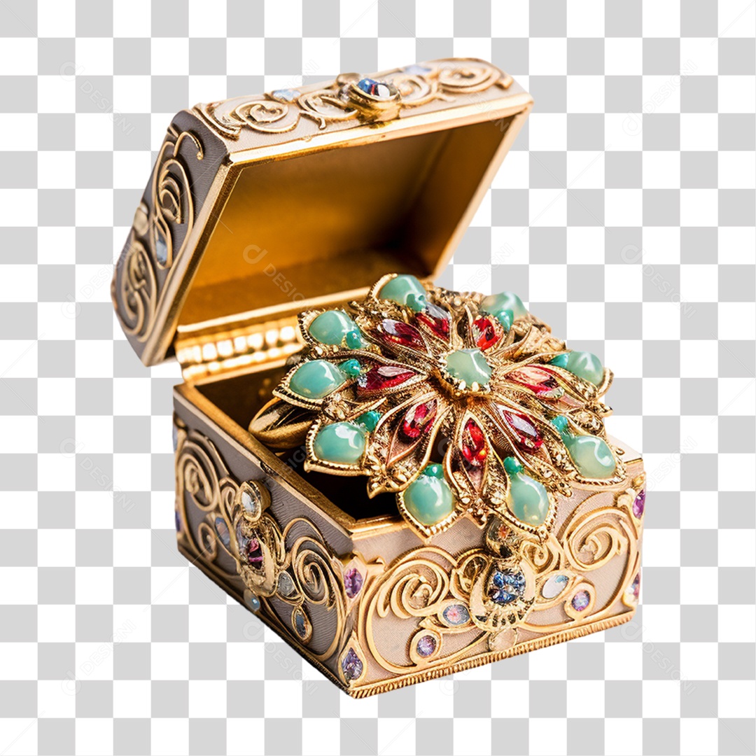Caixa de Joias PNG Transparente