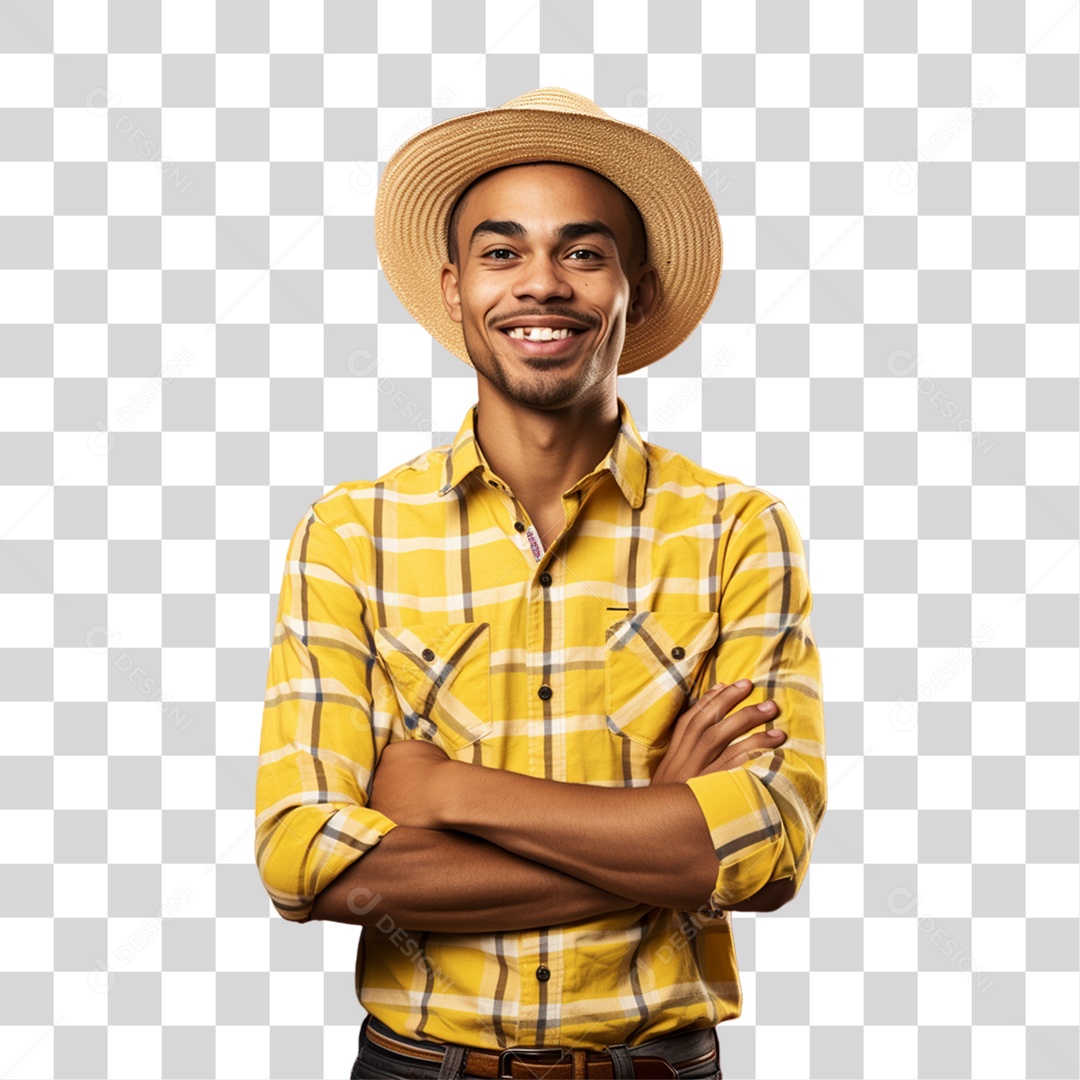 Homem Sorrindo PNG Transparente