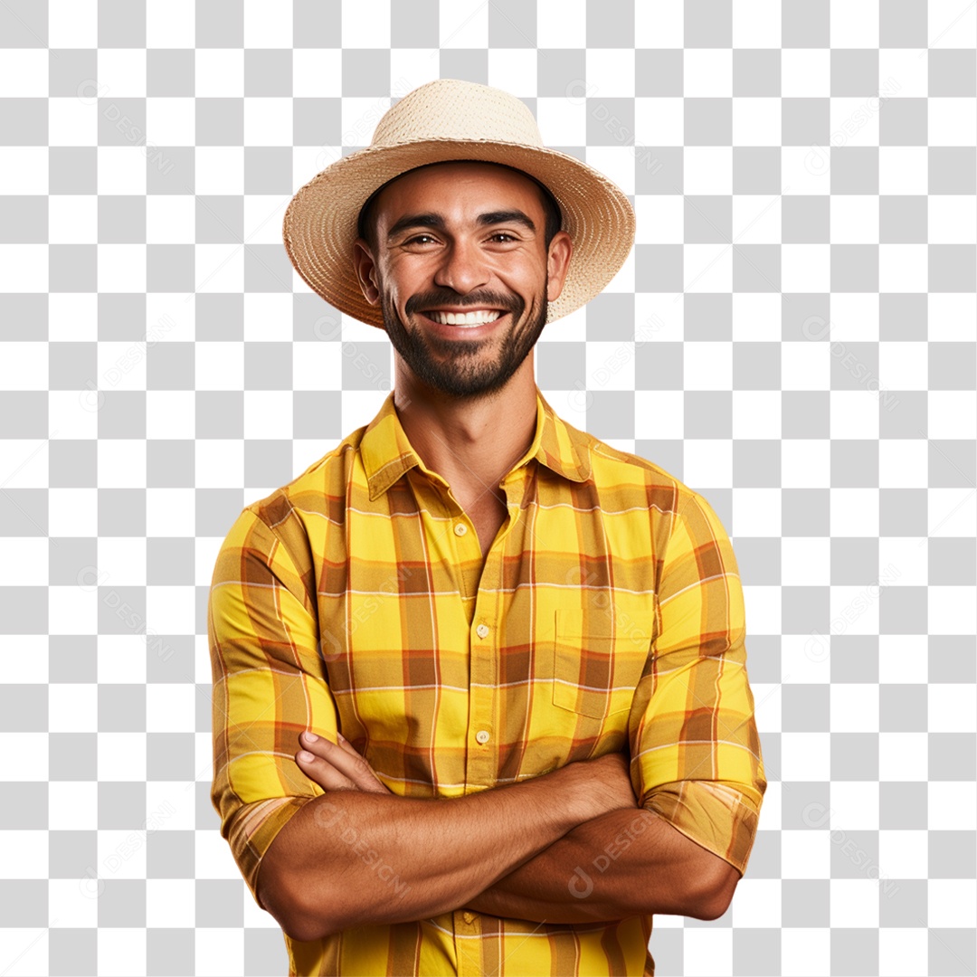 Homem Sorrindo PNG Transparente