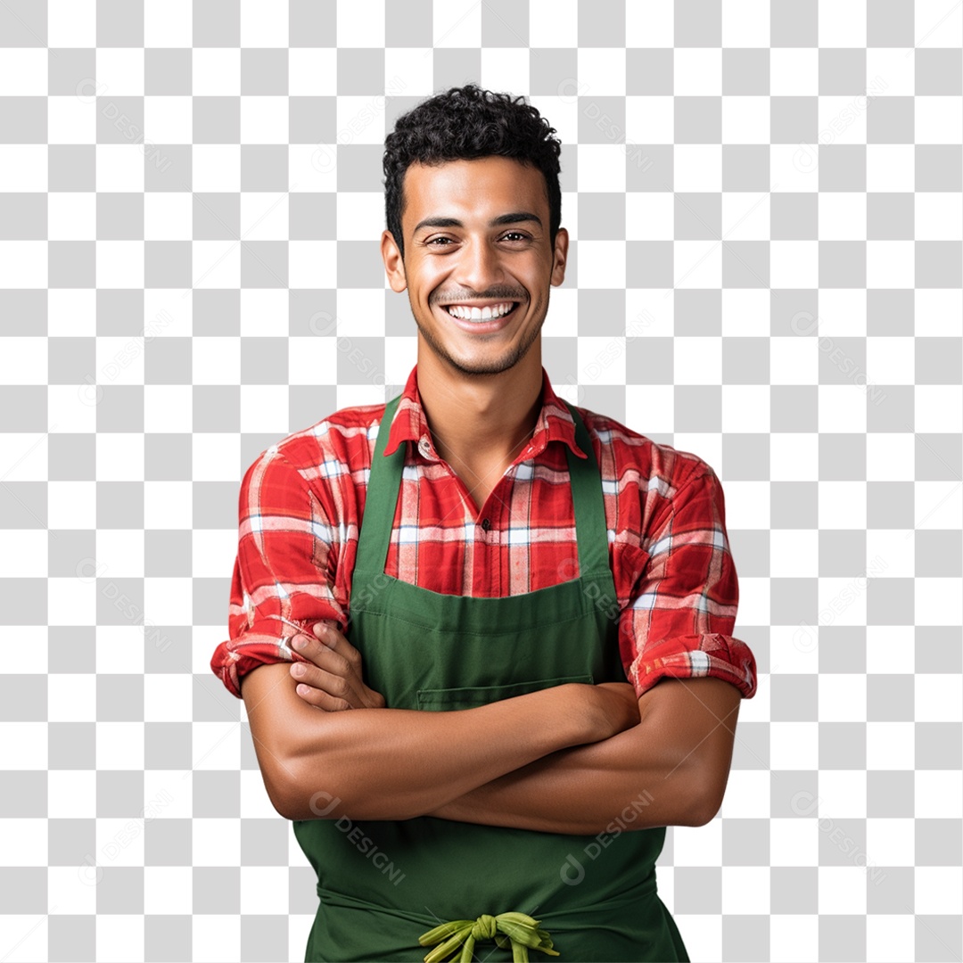 Fazendeiro Colheita PNG Transparente