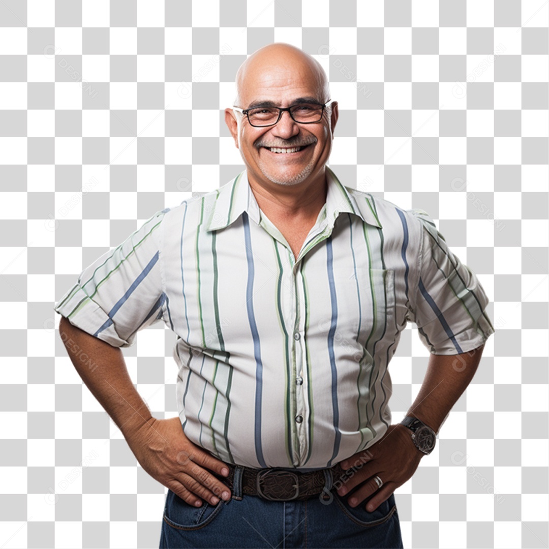 Homem Sorrindo PNG Transparente