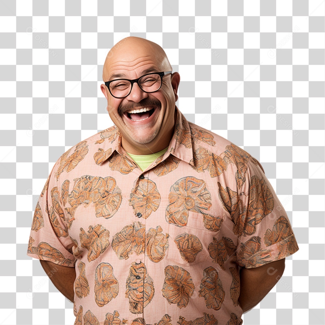 Homem Sorrindo PNG Transparente