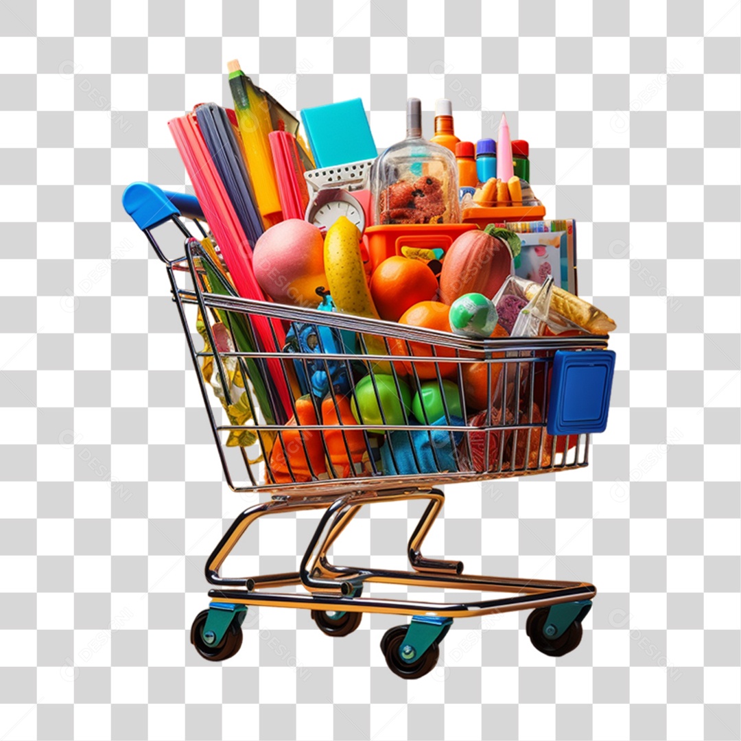 Materiais Escolares Volta ás Aulas PNG Transparente