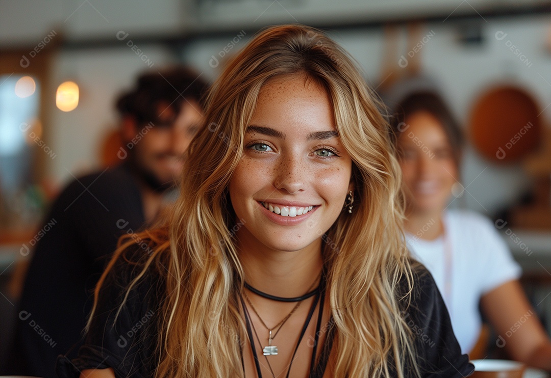 Grupo jovem e diversificado de pessoas tomando café e relaxando após o trabalho no escritório da empresa de marketing