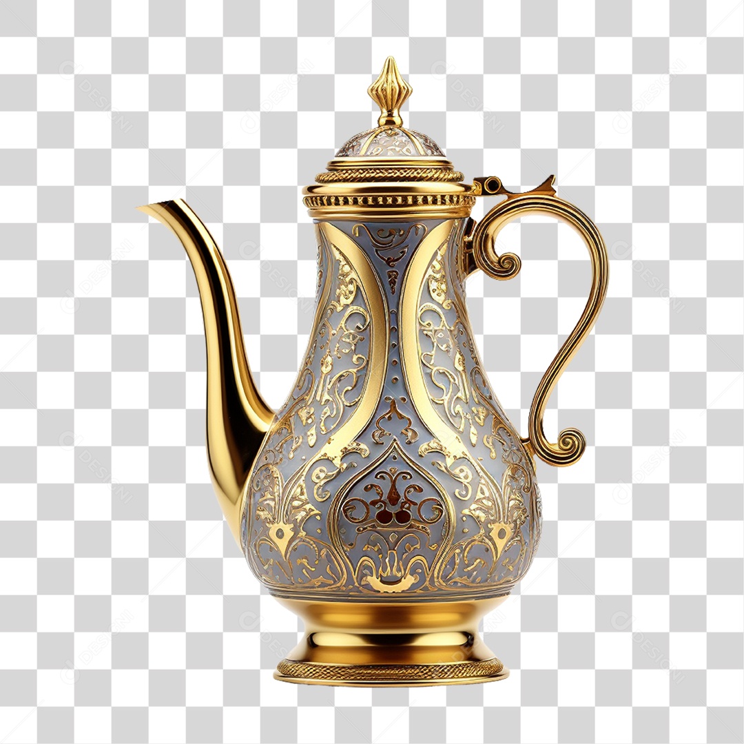 Bule de Café Chá PNG Transparente