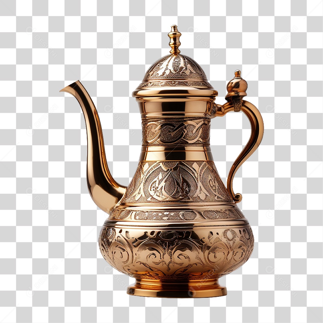 Bule de Café Chá PNG Transparente