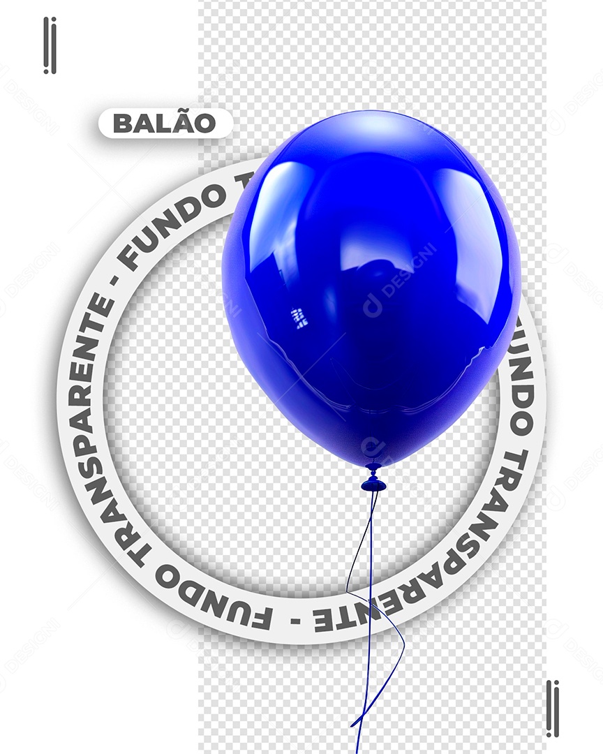 Balão Azul PSD