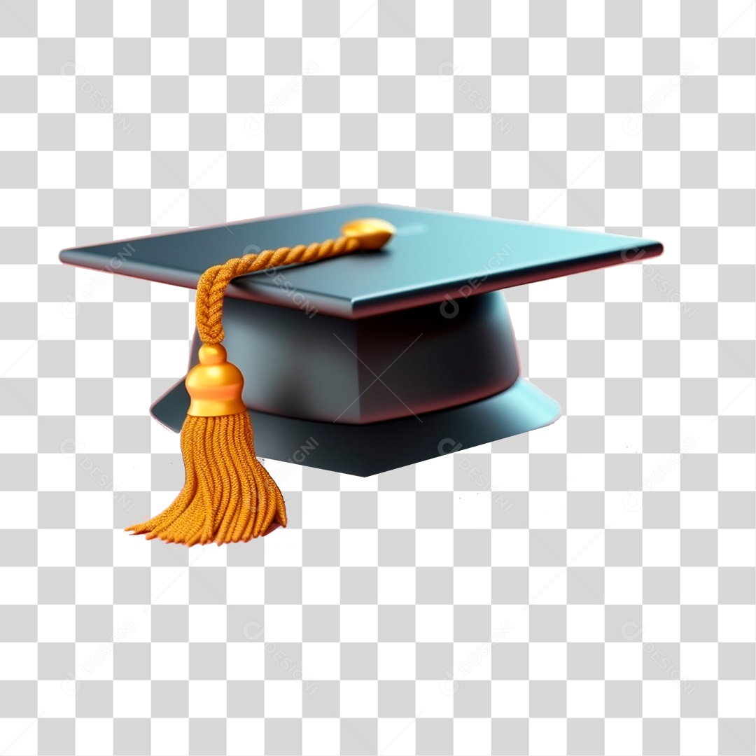 Chapéu de Graduação PNG Transparente