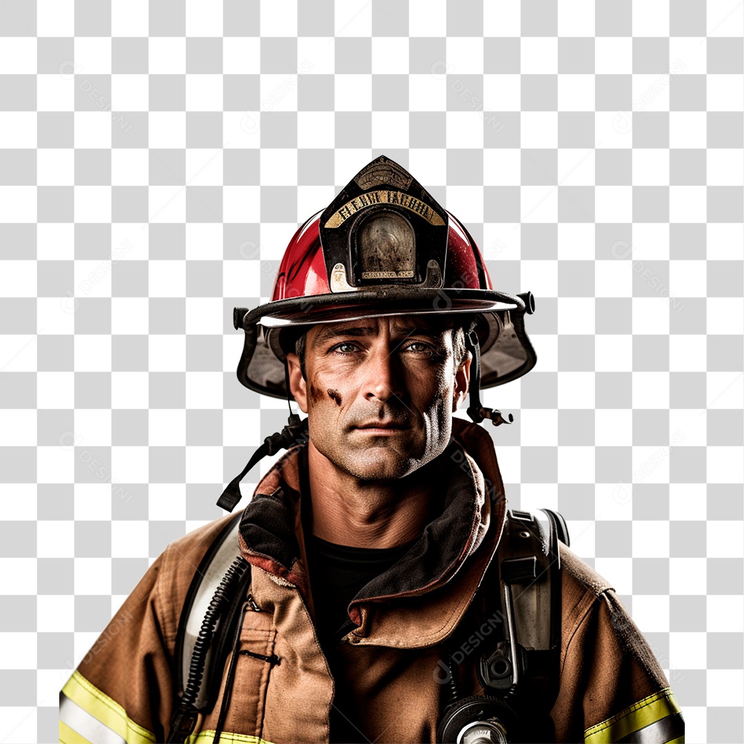 Bombeiro Socorro PNG Transparente