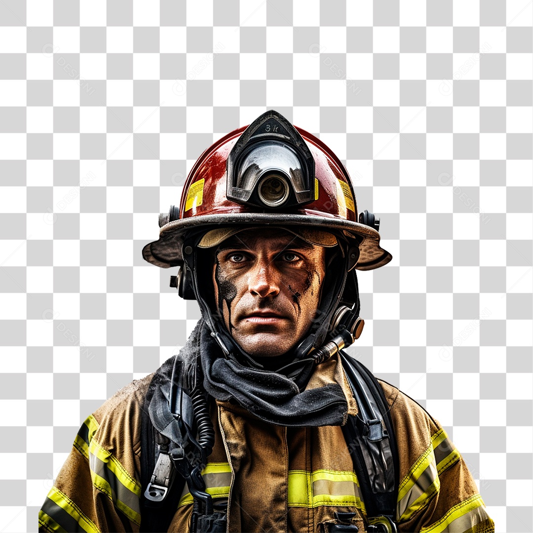 Bombeiro Socorro PNG Transparente