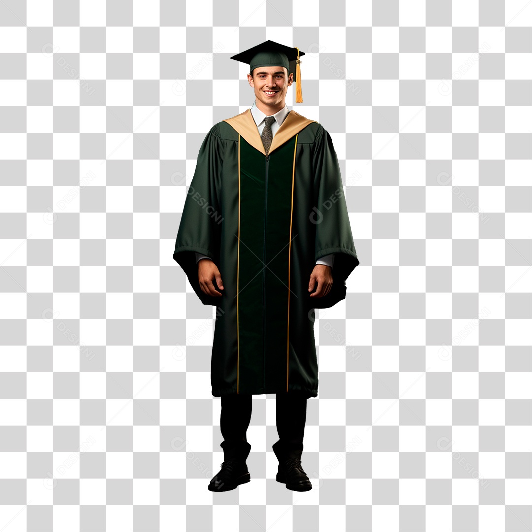 Universitário Formando PNG Transparente