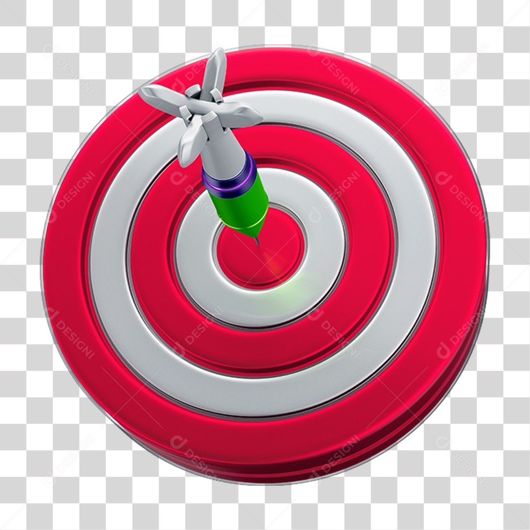 Alvo com Dardos PNG Transparente