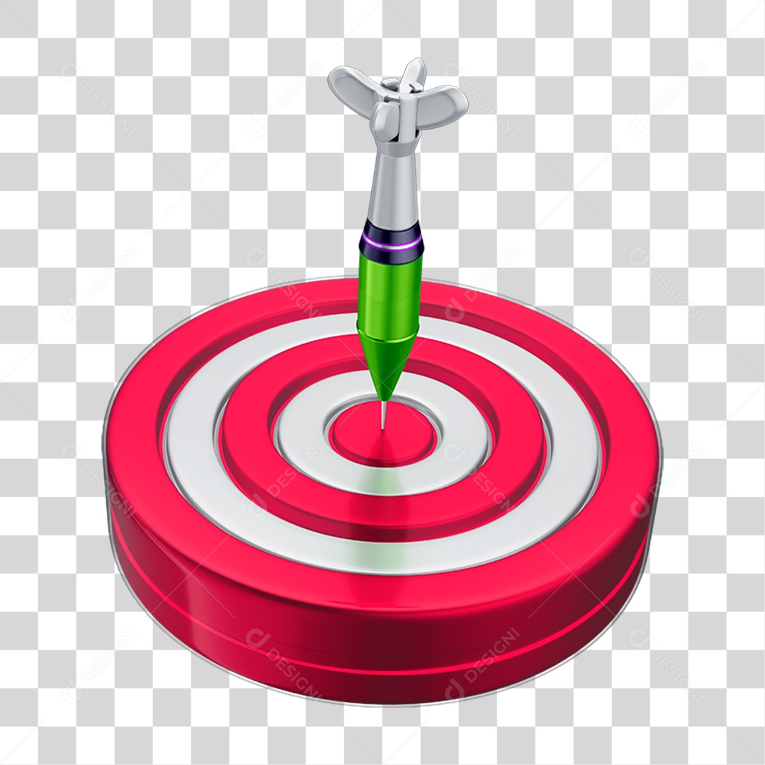 Alvo com Dardos PNG Transparente