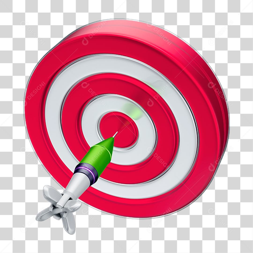 Alvo com Dardos PNG Transparente