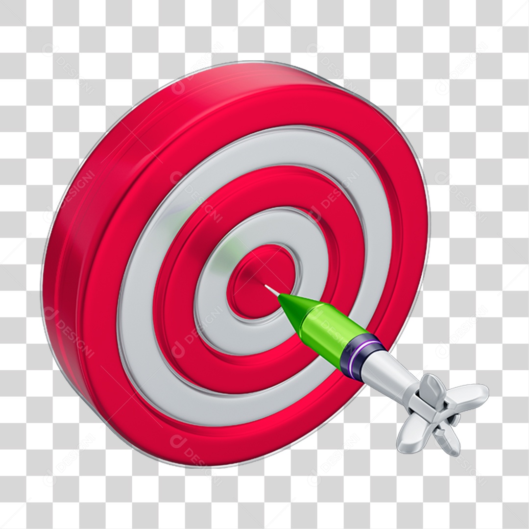 Alvo com Dardos PNG Transparente