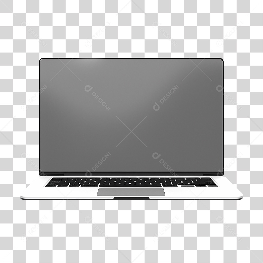 Tela em Branco do Laptop PNG Transparente