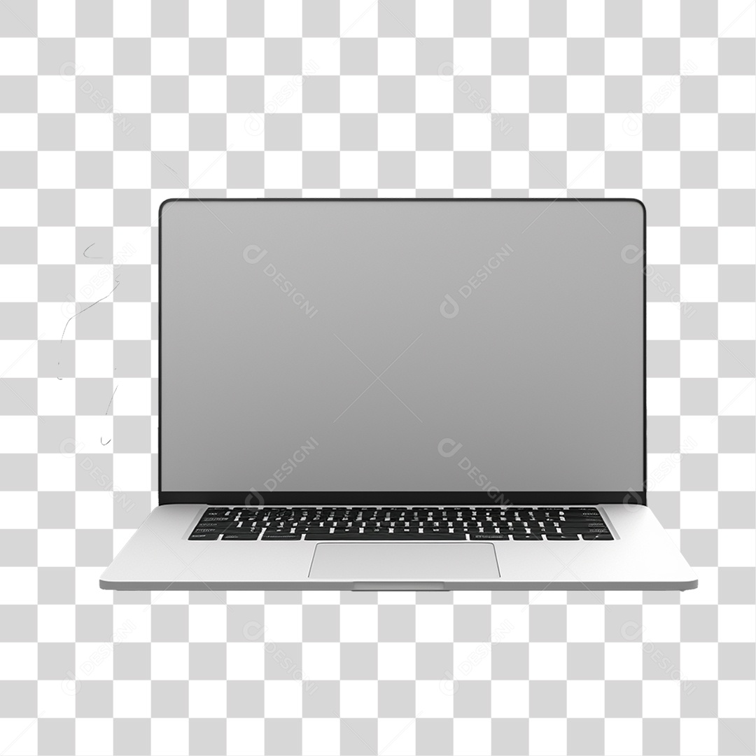 Tela em Branco do Laptop PNG Transparente