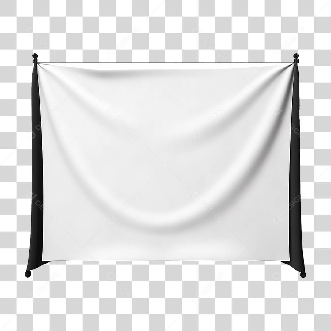 Pano Lençol Branco PNG Transparente