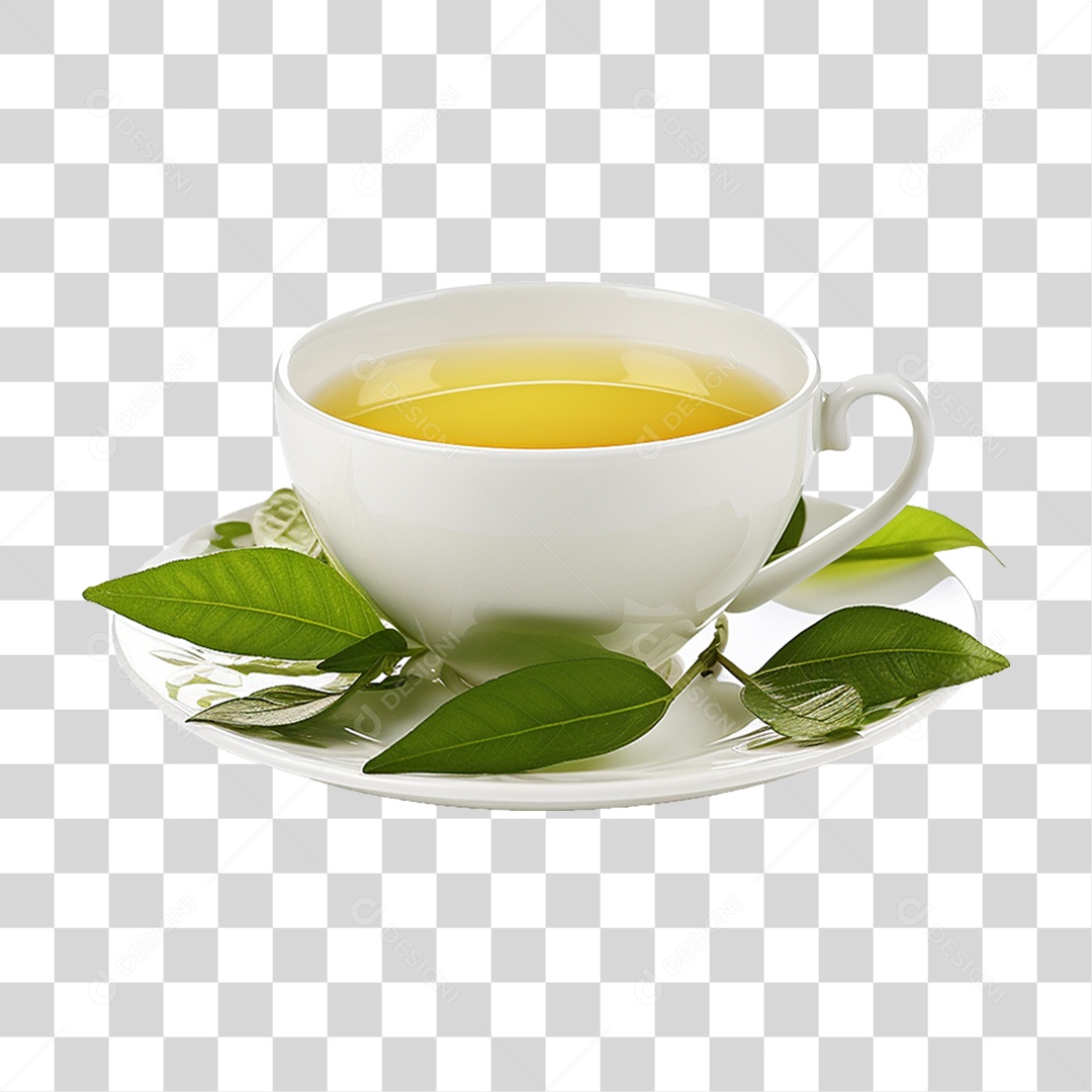 Chá de Folhas PNG Transparente