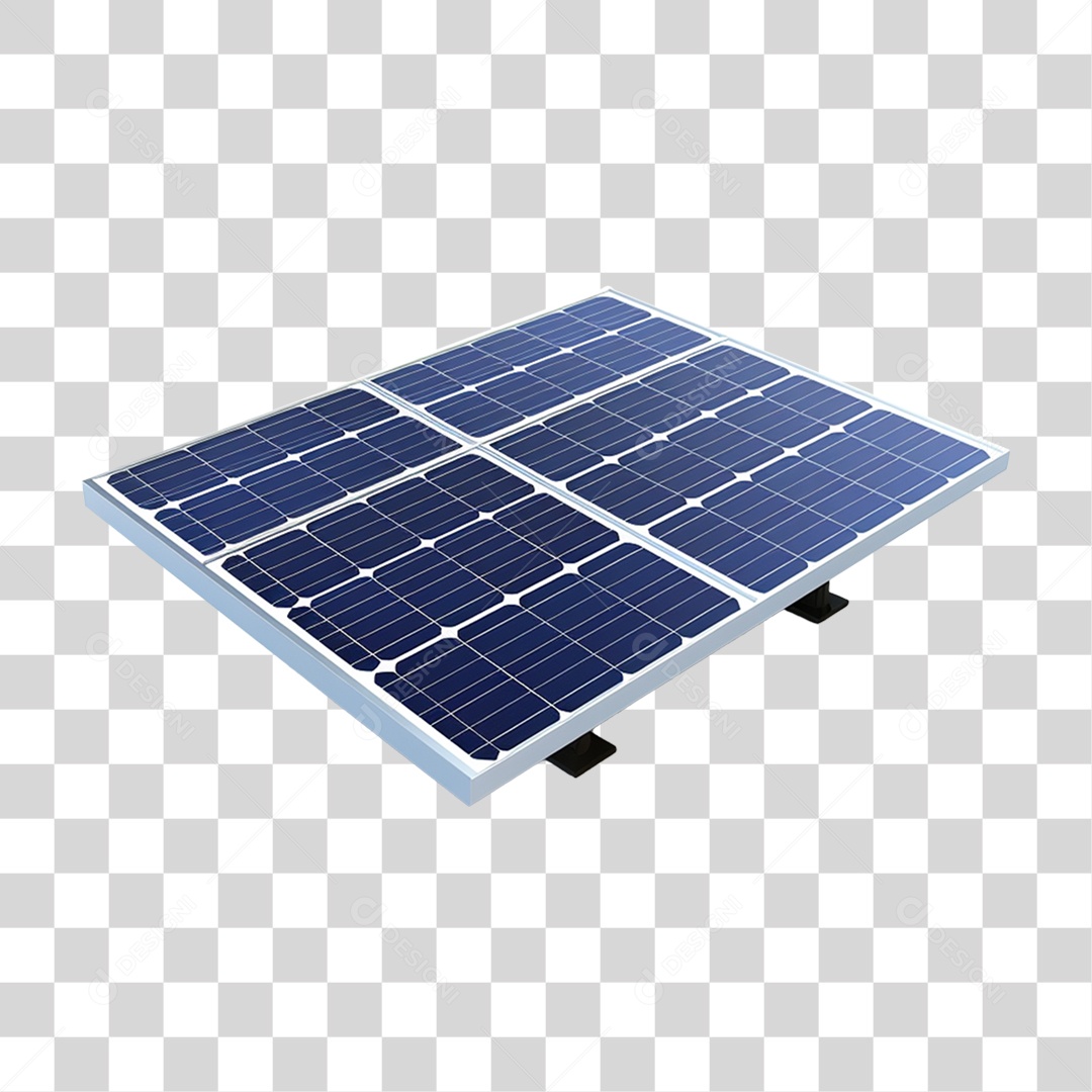 Placa Solar PNG Transparente