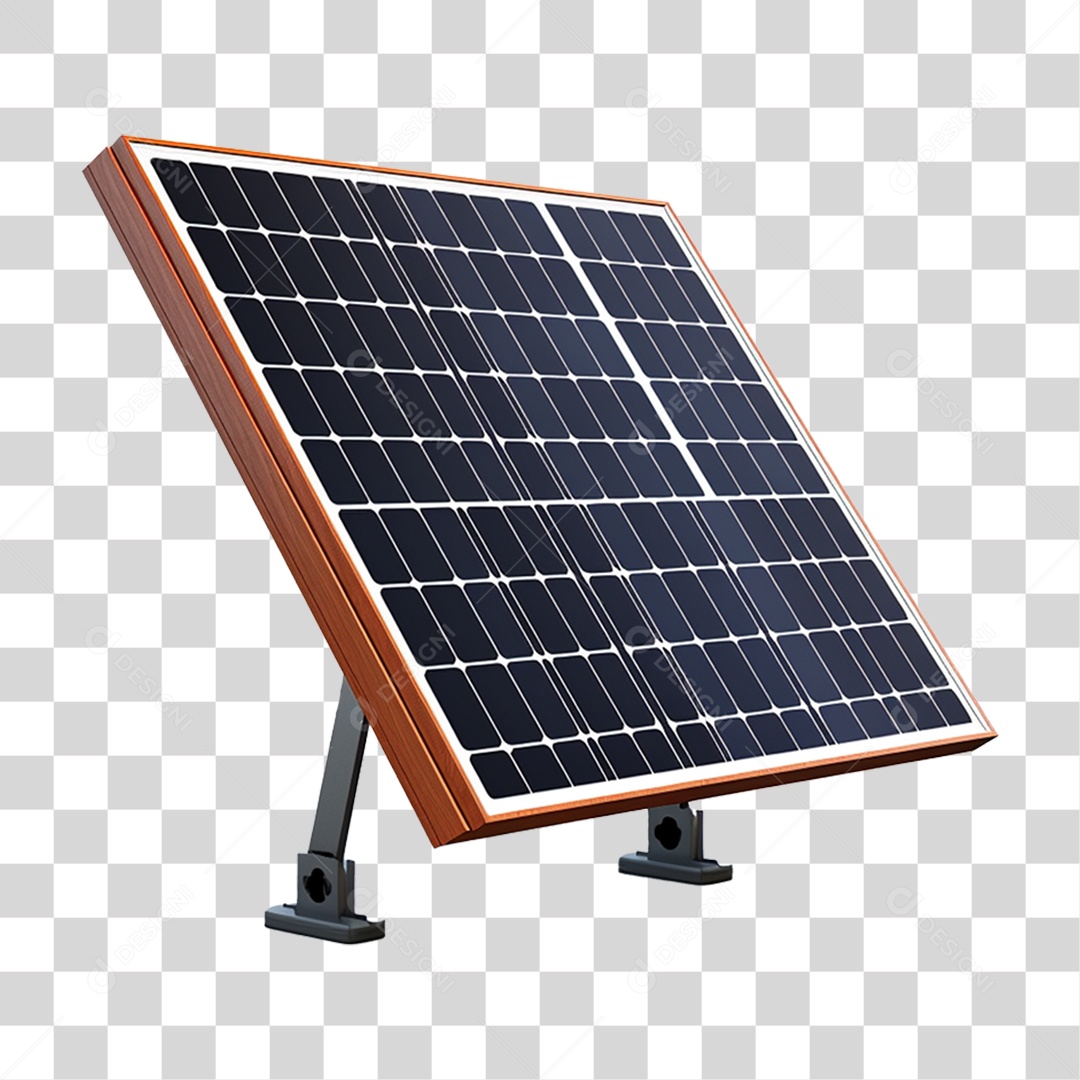 Placa Solar PNG Transparente