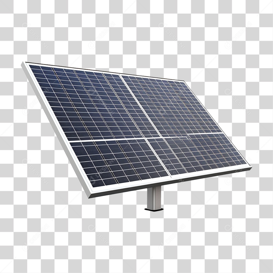 Placa Solar PNG Transparente