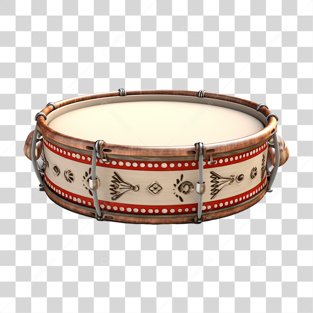Tambor Musicas Carnaval PNG Transparente