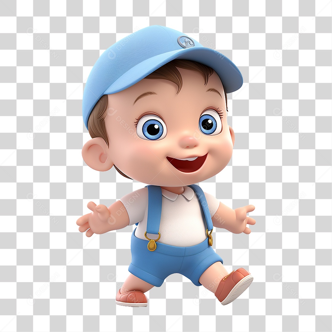 Personagem Criança Bebê PNG Transparente