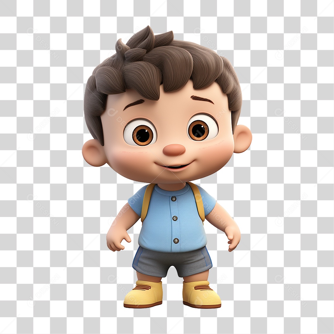 Personagem Criança Bebê PNG Transparente