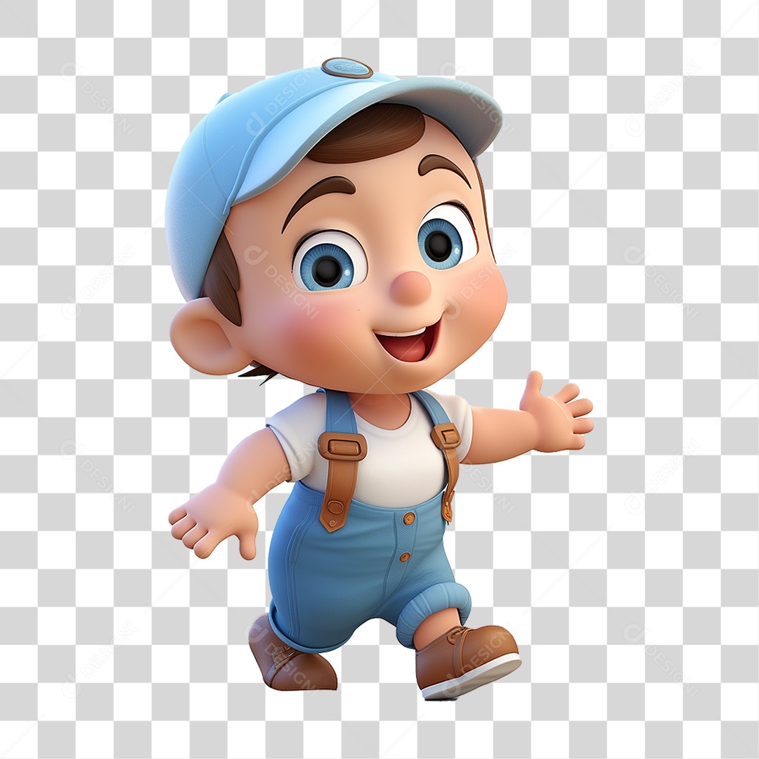 Personagem Criança Bebê PNG Transparente