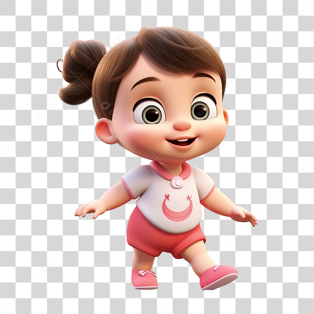 Personagem Criança Bebê PNG Transparente