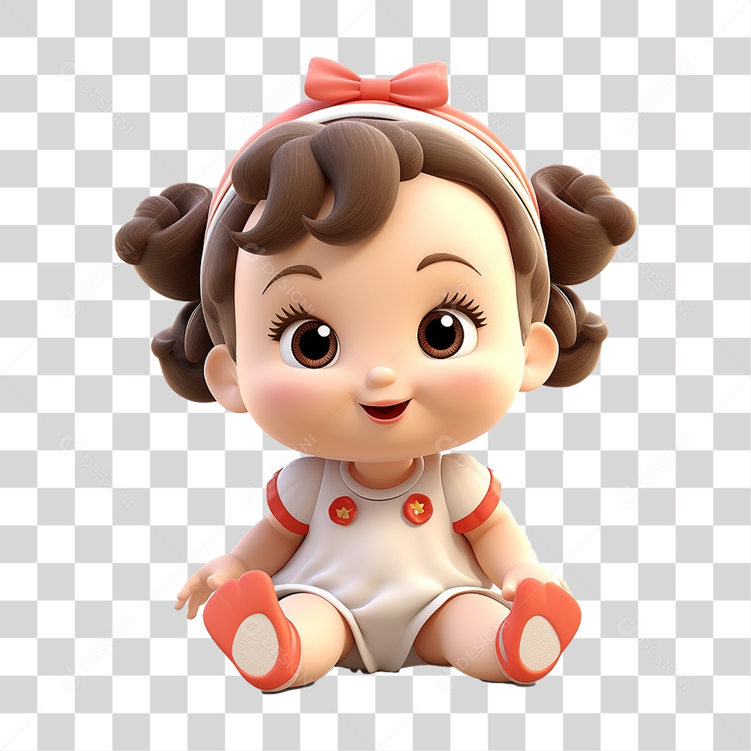 Personagem Criança Bebê PNG Transparente