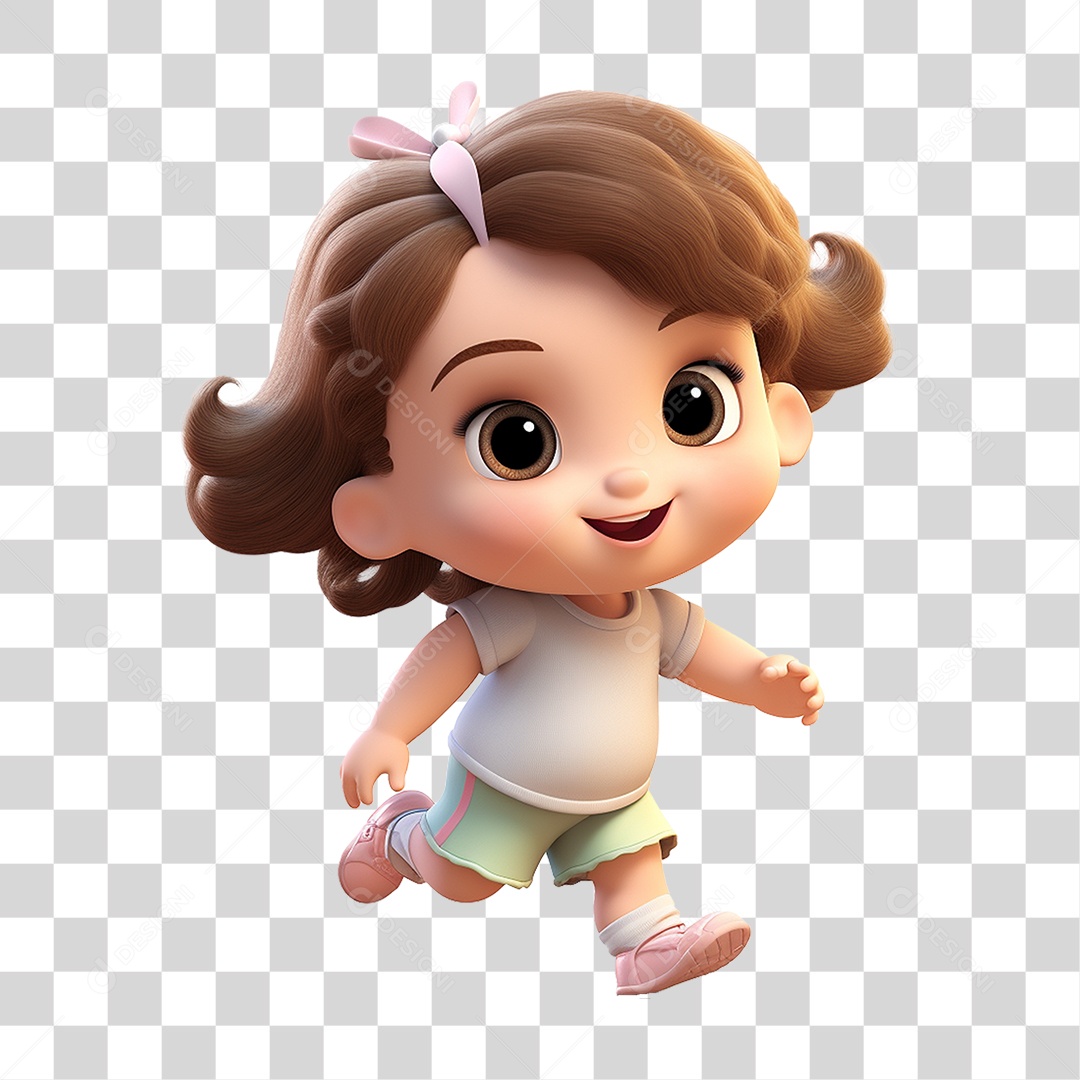 Personagem Criança Bebê PNG Transparente