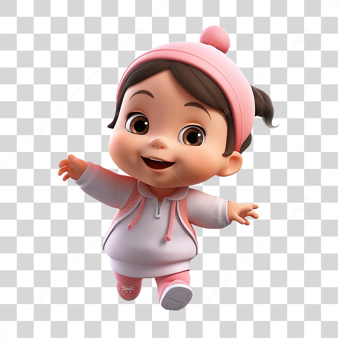 Personagem Criança Bebê PNG Transparente