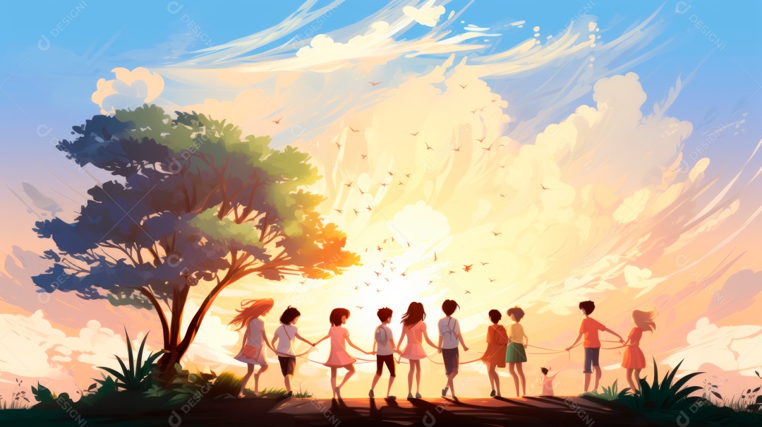 Dia Internacional da Amizade, 20 de julho IA generativa.