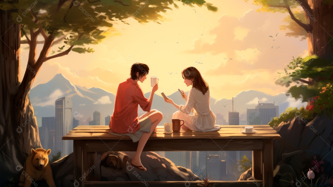 Dia Internacional da Amizade, 20 de julho IA generativa.