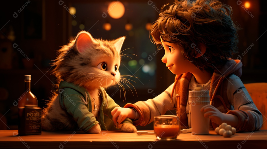 Dia Internacional da Amizade, 20 de julho IA generativa.