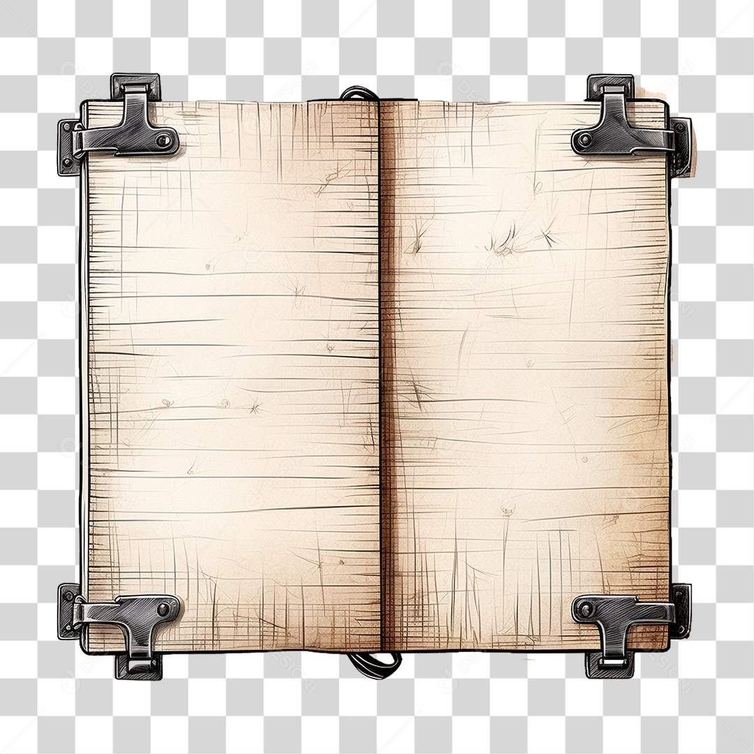 Páginas Livros com Engrenagem PNG Transparente