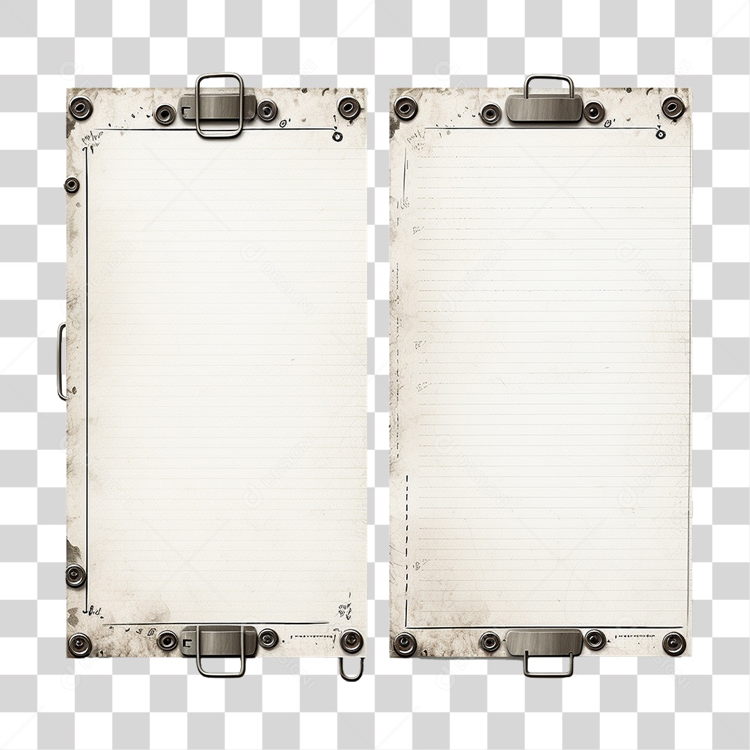 Páginas Livros com Engrenagem PNG Transparente