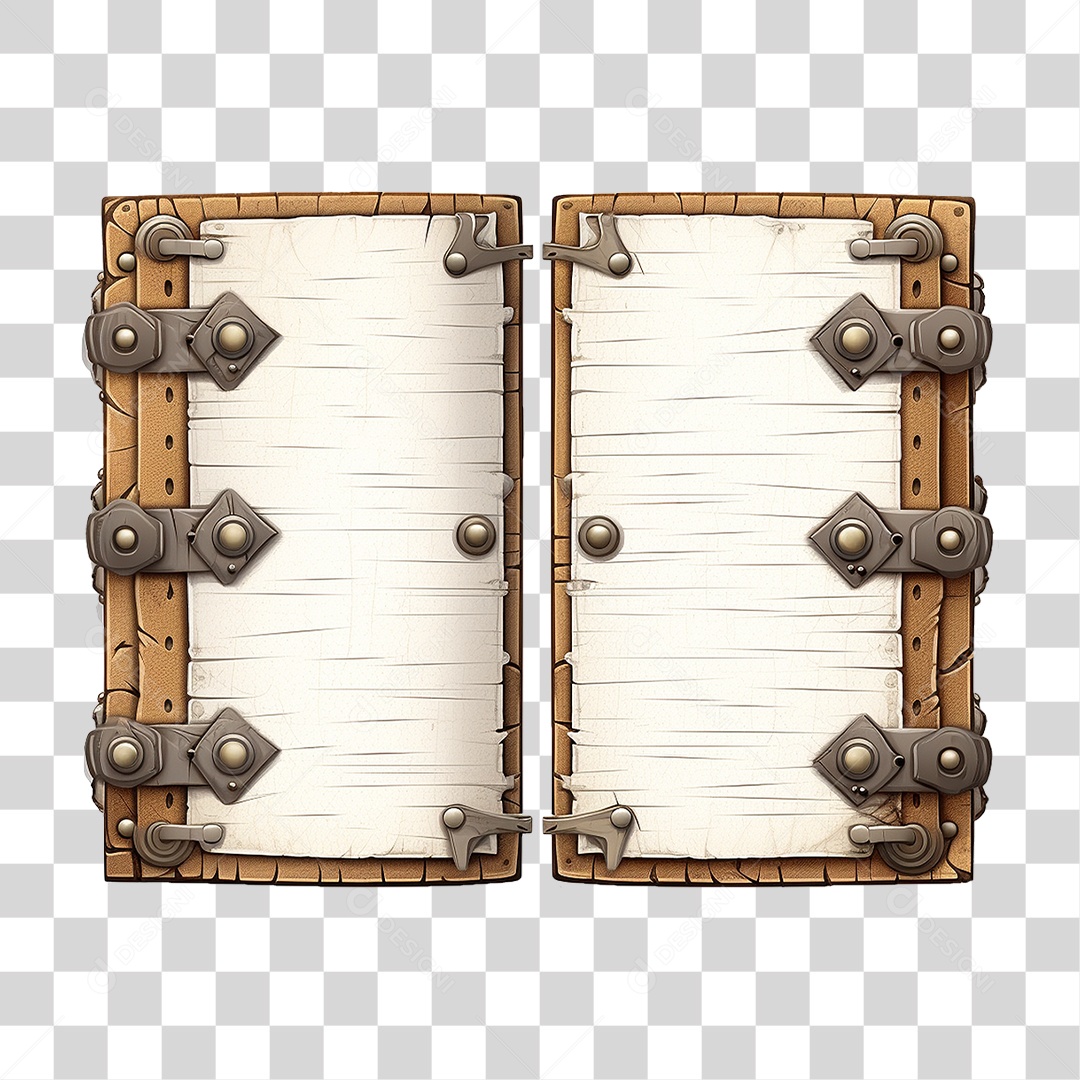 Páginas Livros com Engrenagem PNG Transparente