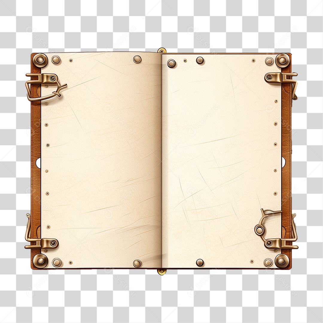 Páginas Livros com Engrenagem PNG Transparente