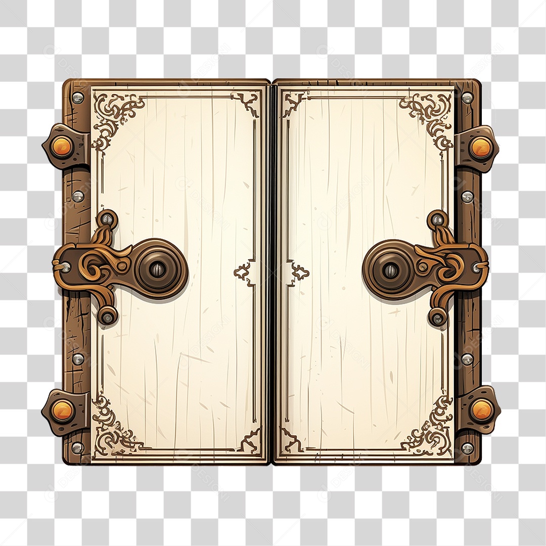 Páginas Livros com Engrenagem PNG Transparente