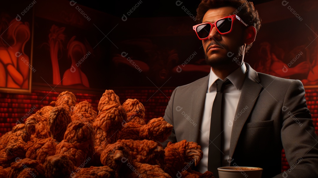 Dia Internacional do Frango Frito, 6 de julho Generative.